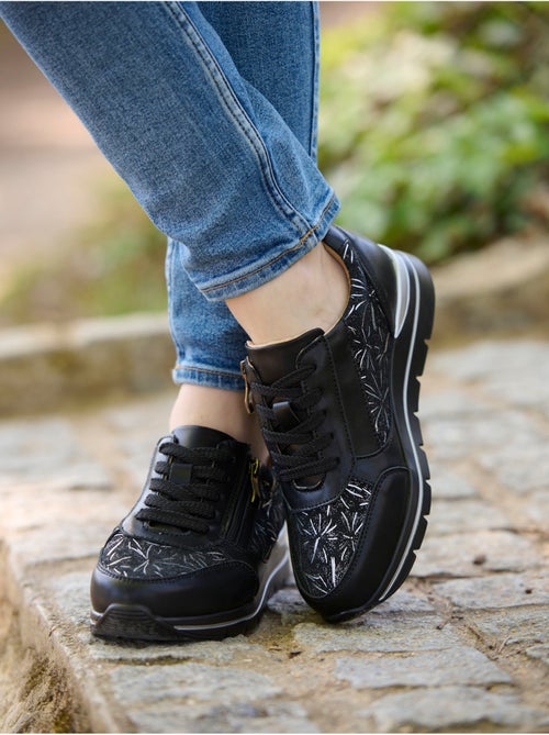 Derbies zip et lacets semelle amovible - PEDICONFORT - Kiabi