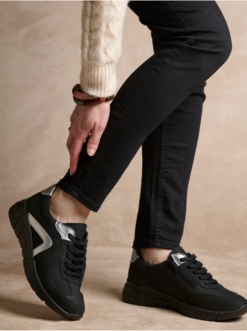 Derbies zippés - PEDICONFORT Noir Noir - Kiabi