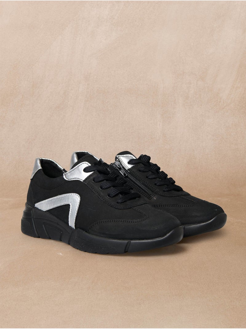 Derbies zippés - PEDICONFORT Noir Noir - Kiabi
