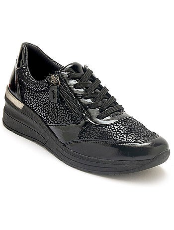 Derbies zippés avec lacets - PEDICONFORT