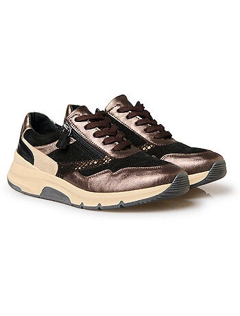 Derbies zippés talon 4 cm - PEDICONFORT