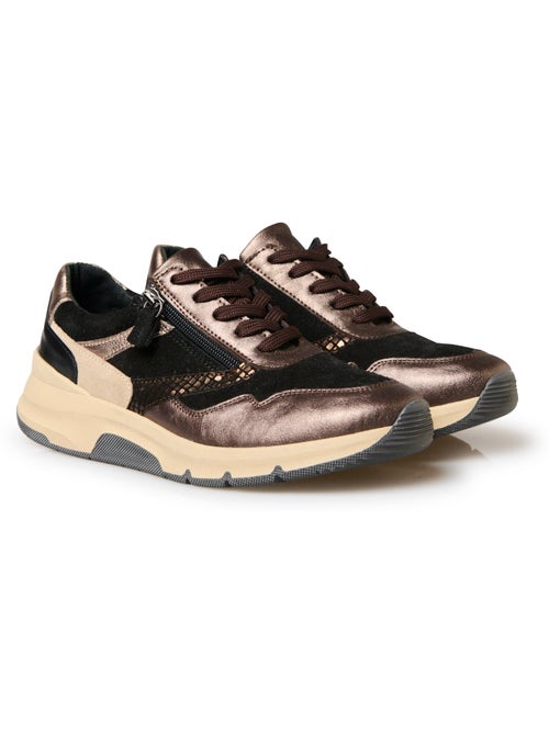 Derbies zippés talon 4 cm - PEDICONFORT - Kiabi