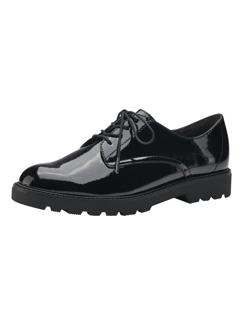 Derby à Lacets Tamaris Noir - Kiabi
