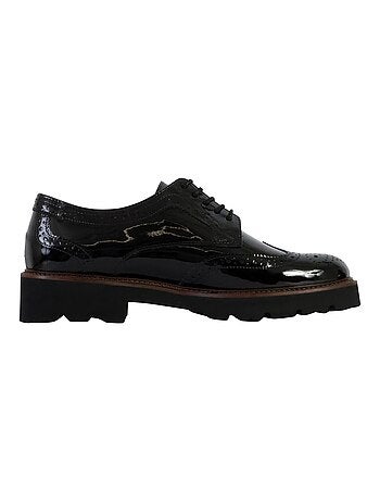 Derbies en cuir vernis Gabor