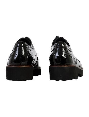Derbies en cuir vernis Gabor