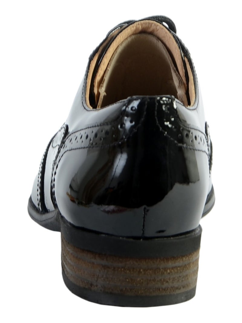 Derby Cuir Clarks Hamble Oak Noir - Kiabi
