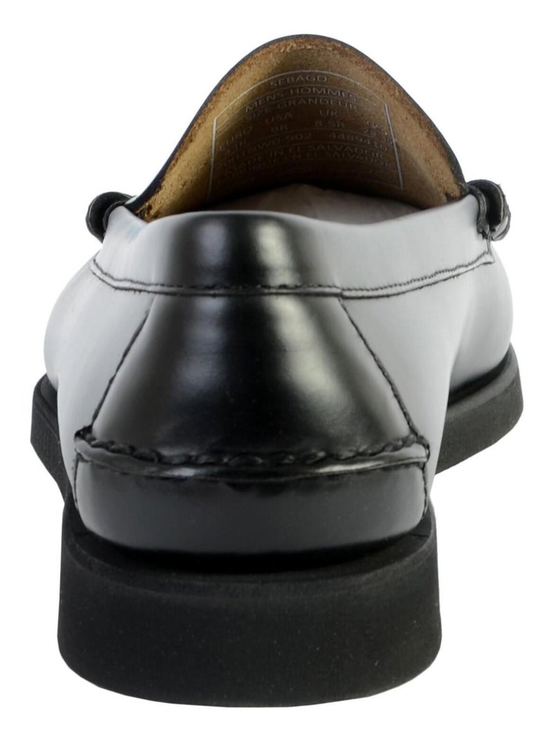 Derby Cuir Docksides Sebago Dan Polaris Noir - Kiabi