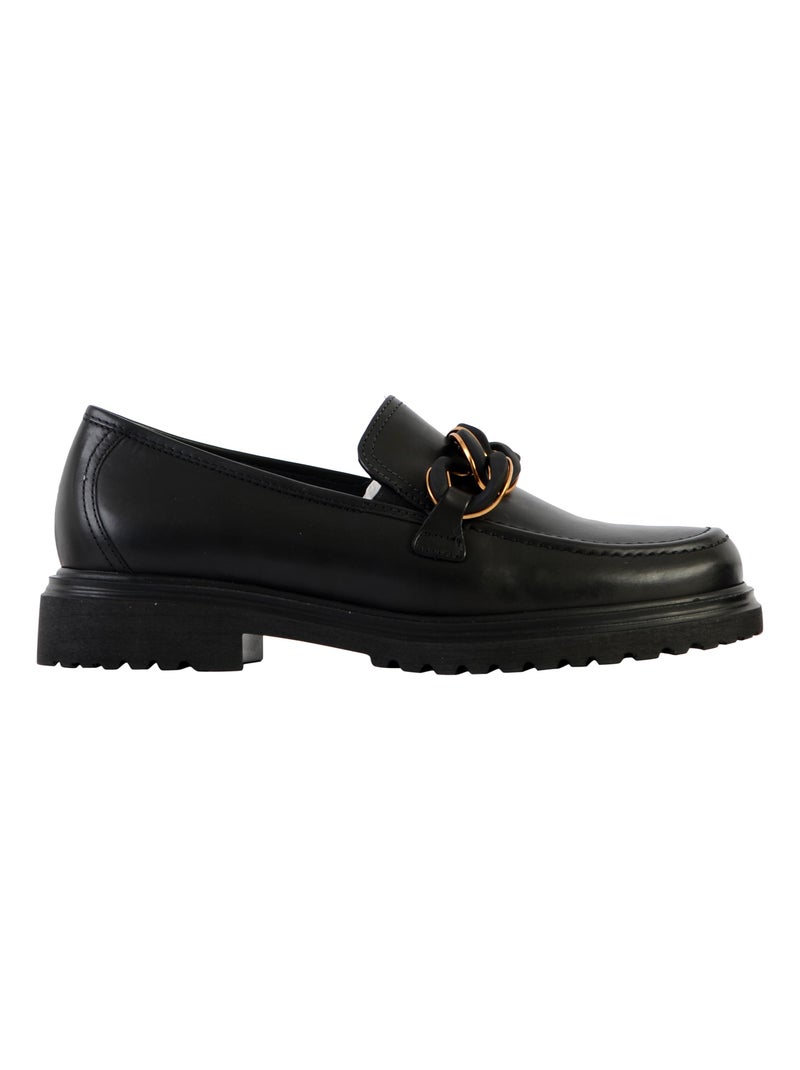 Derby Cuir Gabor Foulardcalf Noir - Kiabi