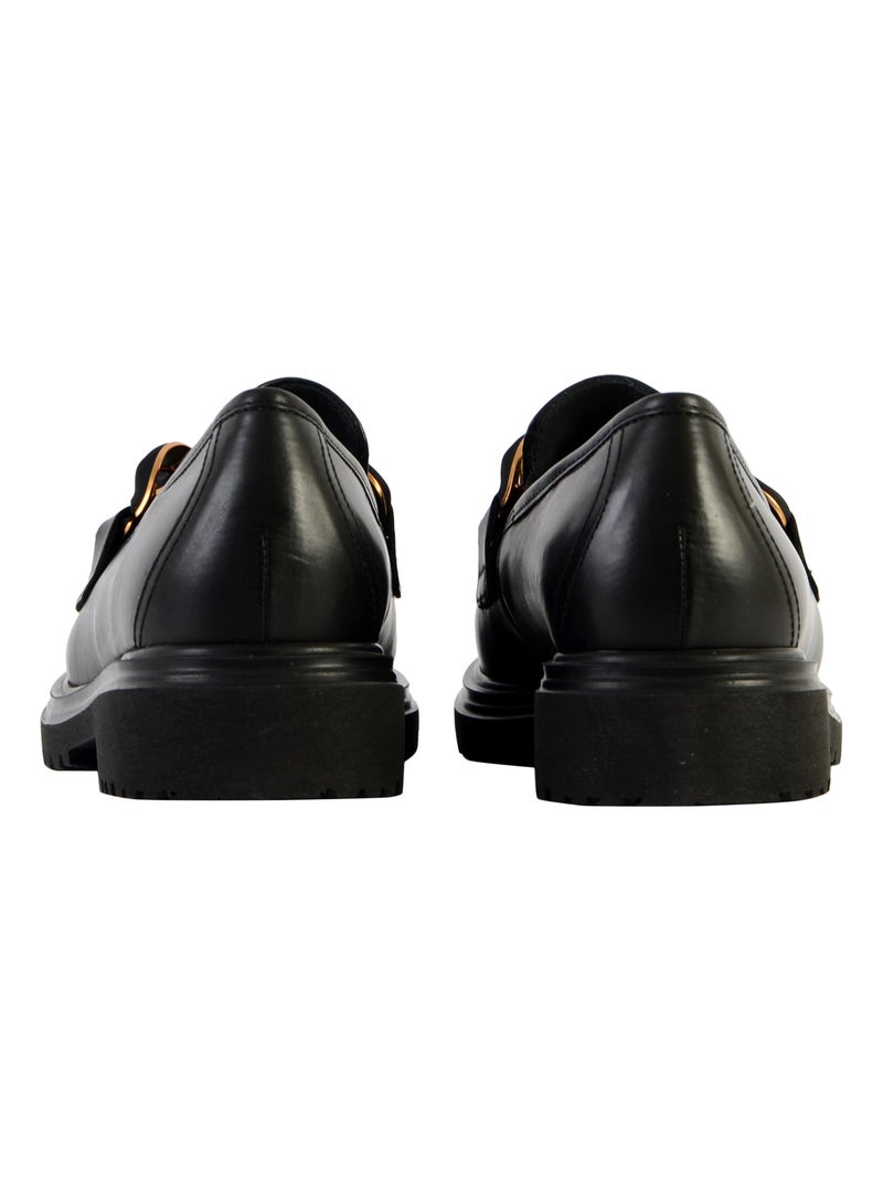Derby Cuir Gabor Foulardcalf Noir - Kiabi