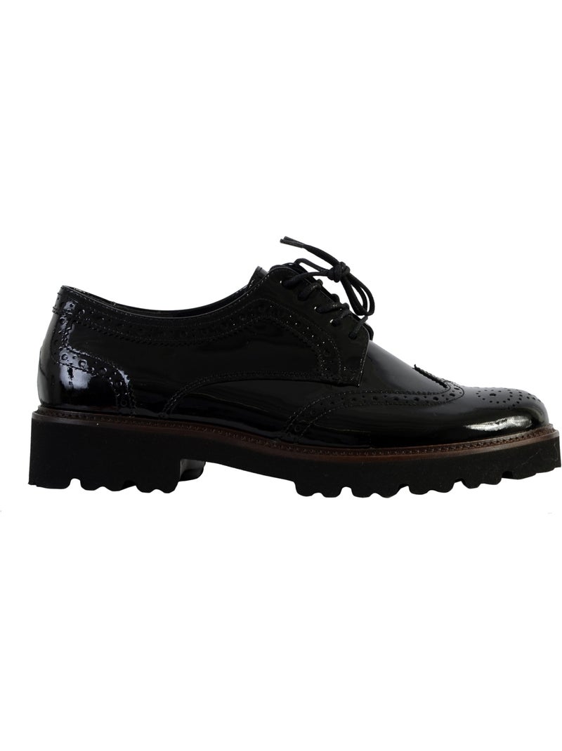 Derby Cuir Gabor Napplack Noir - Kiabi