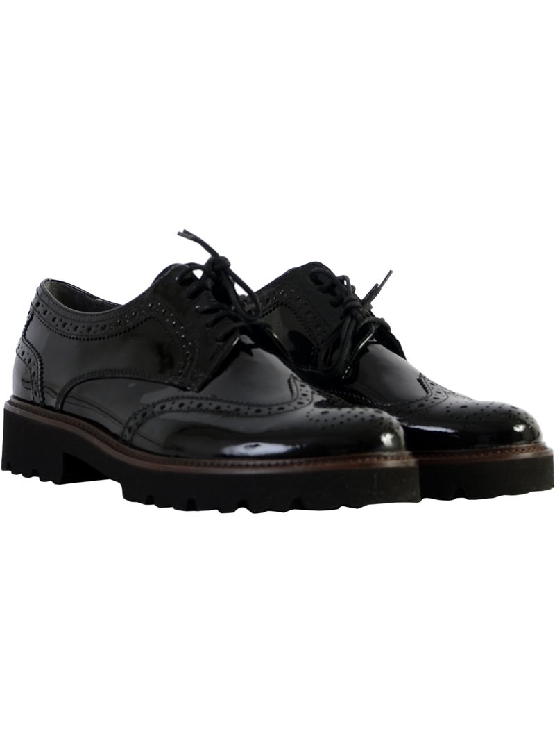 Derby Cuir Gabor Napplack Noir - Kiabi
