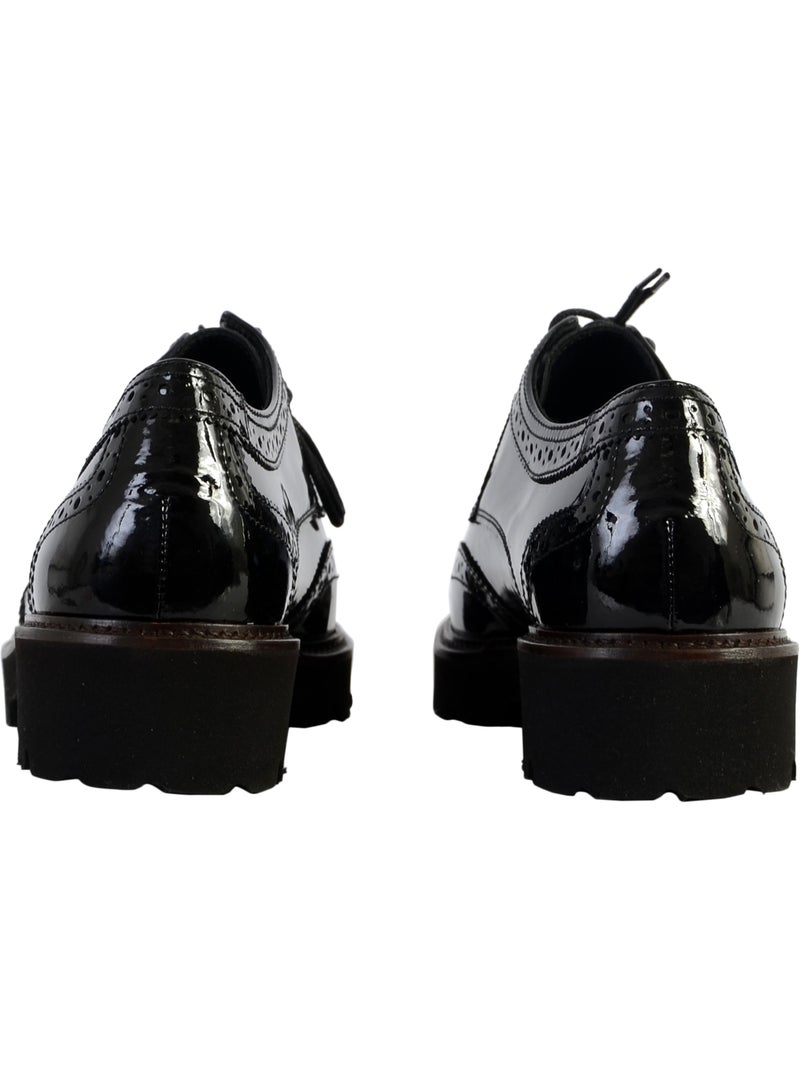 Derby Cuir Gabor Napplack Noir - Kiabi