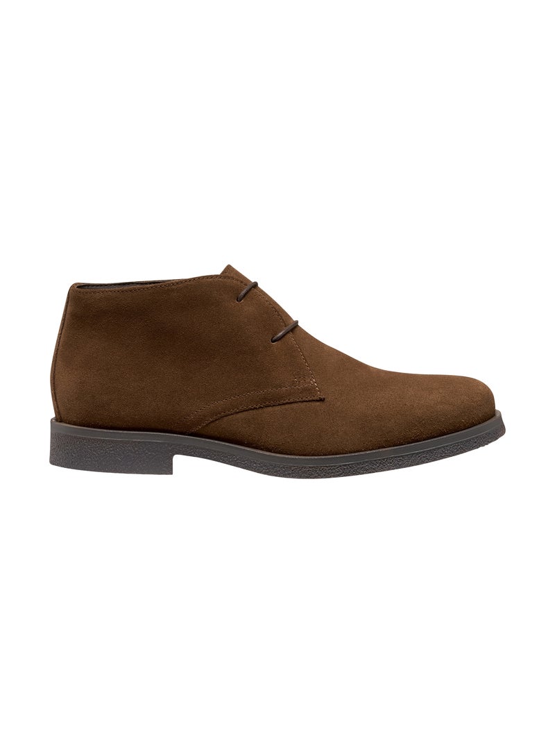 Derby Cuir Geox Claudio Marron - Kiabi