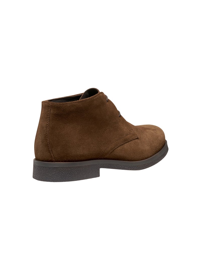 Derby Cuir Geox Claudio Marron - Kiabi