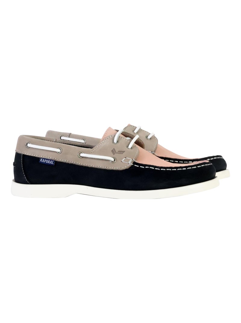 Derby Cuir Kaporal Fabli Marron - Kiabi