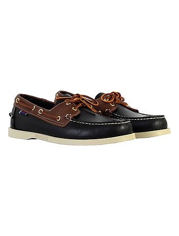 Derby Cuir Sebago Portland Wax Lea