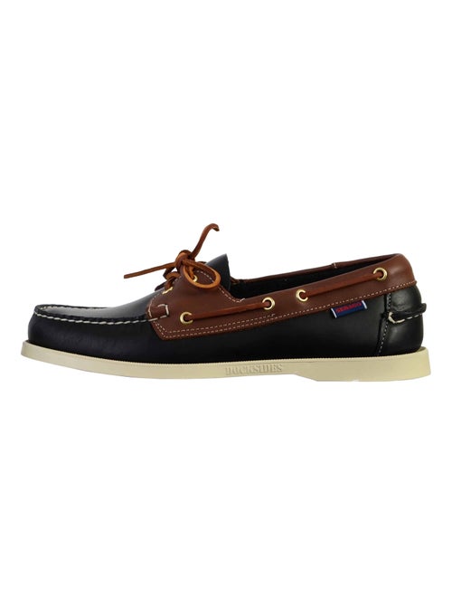 Derby Cuir Sebago Portland Wax Lea - Kiabi