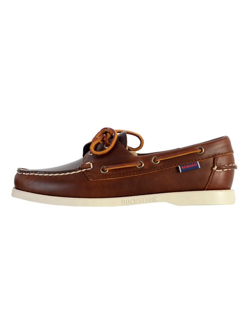 Derby Cuir Sebago Portland Waxed - Kiabi Derby Cuir Sebago Portland Waxed - Kiabi