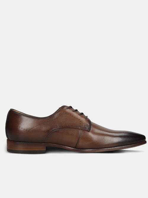 Derby en cuir BATA - Kiabi