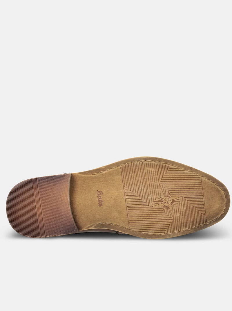 Derby en cuir BATA Bronze - Kiabi