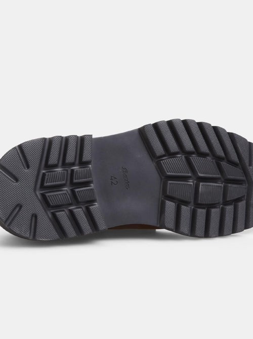 Derby en cuir BATA - Kiabi