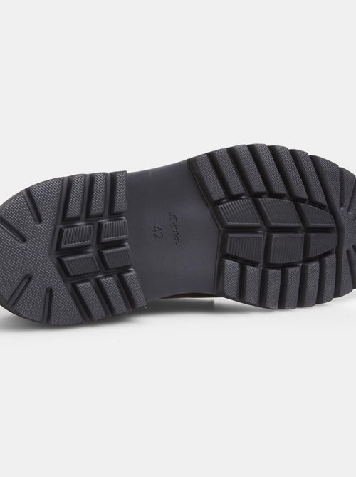 Derby en cuir BATA - Kiabi