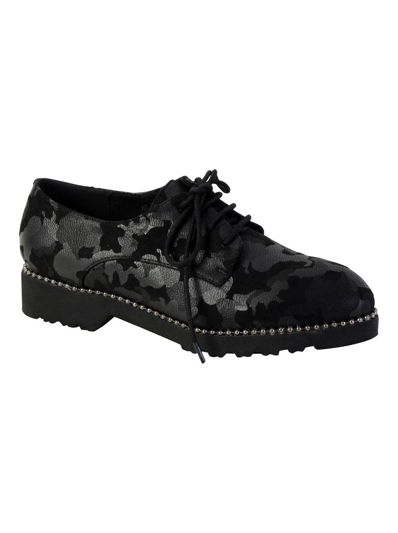 Derby Enza Nucci QL3326 Noir - Kiabi