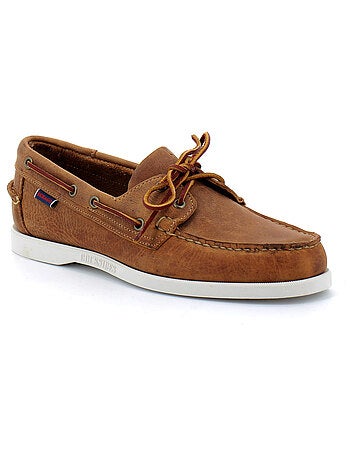 Bateau en Cuir Sebago