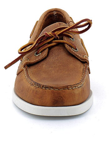 Bateau en Cuir Sebago