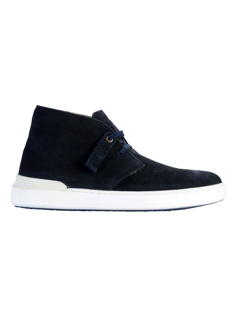 Derby Montante Cuir Clarks Courtlite DBT Bleu - Kiabi