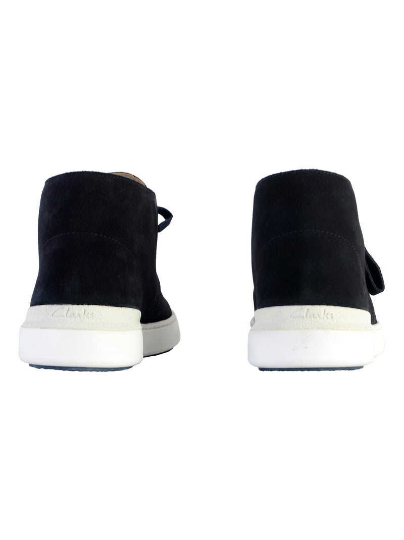 Derby Montante Cuir Clarks Courtlite DBT Bleu - Kiabi