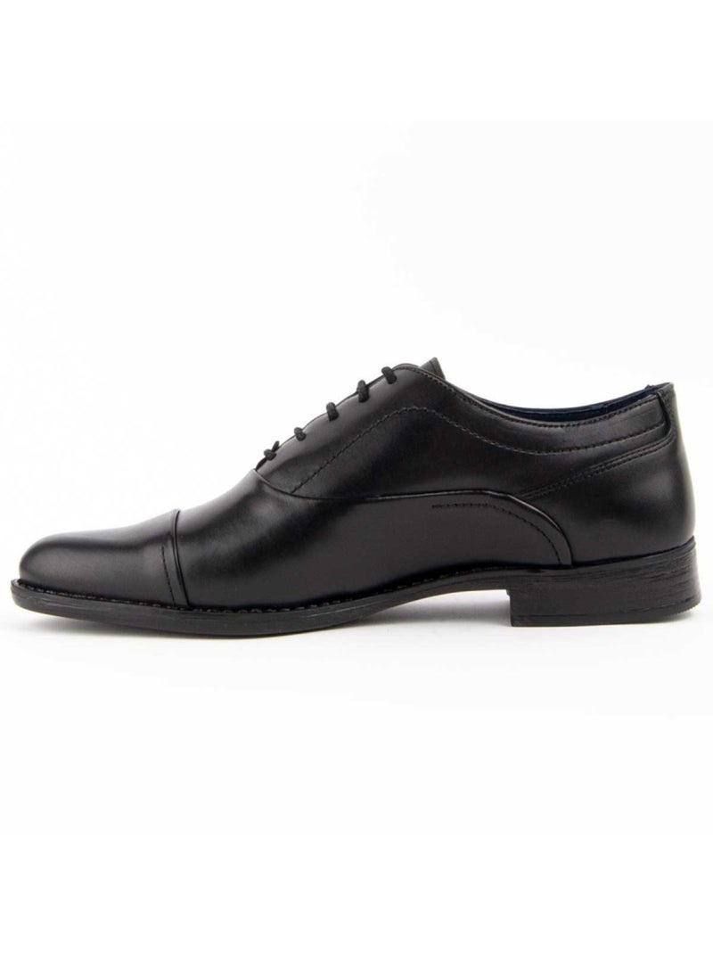 Derby & Richelieu Cuir Naturel Purapiel Noir - Kiabi