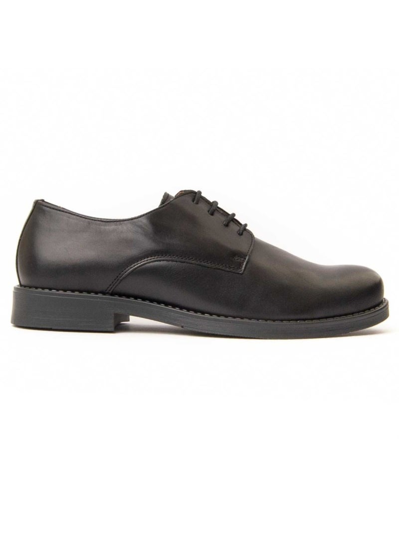 Derby & Richelieu Cuir Naturel Purapiel Noir - Kiabi