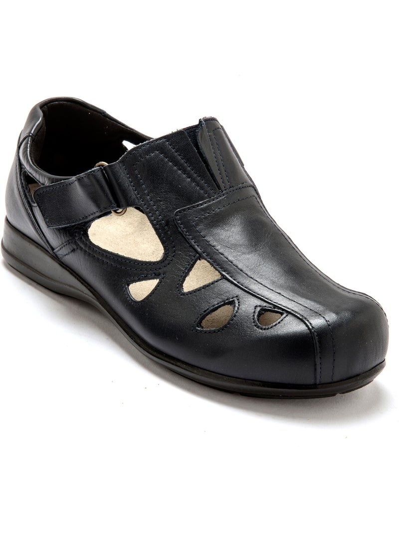 Derby ultra large pieds ultra sensibles - PEDICONFORT Bleu marine - Kiabi