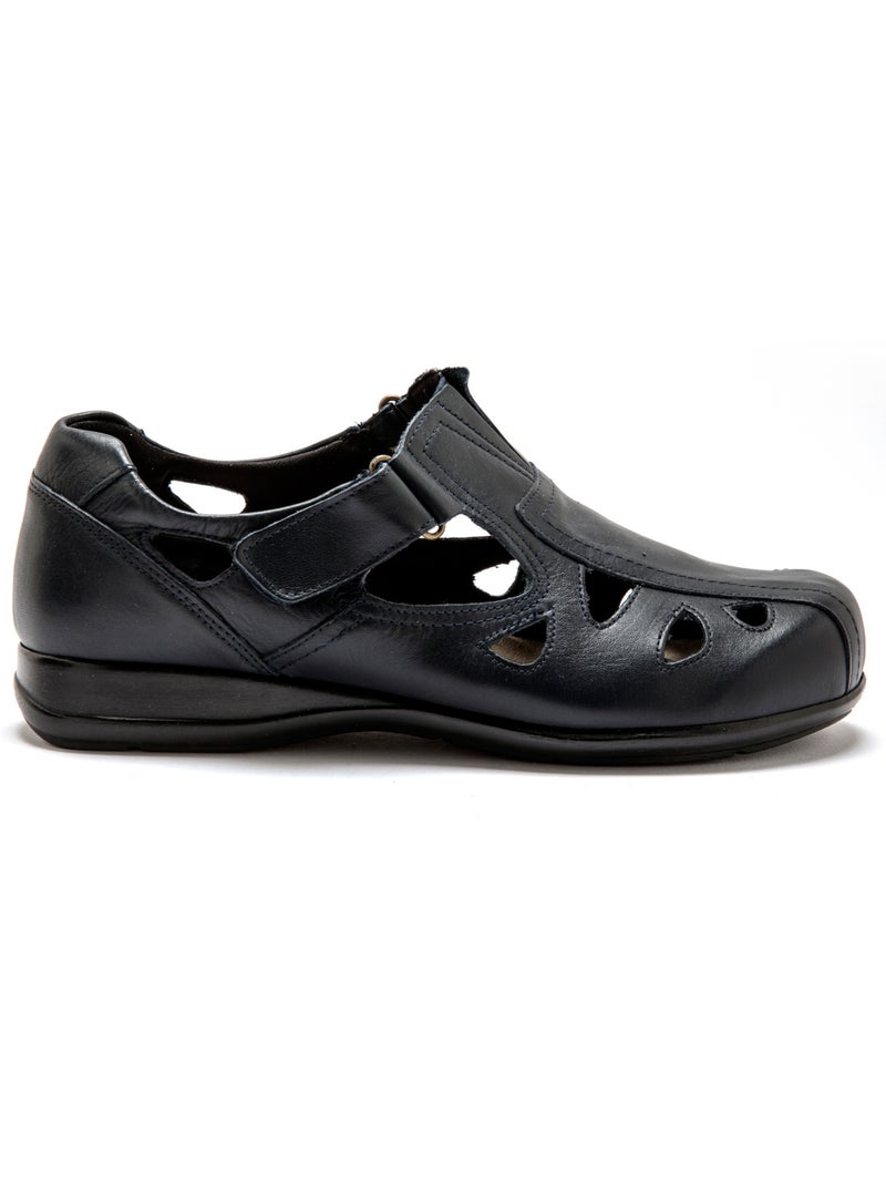 Derby ultra large pieds ultra sensibles - PEDICONFORT Bleu marine - Kiabi