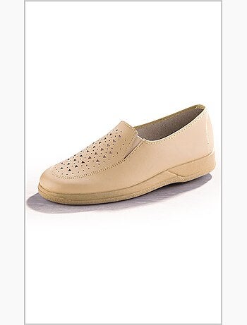 Derbys confortables cuir, façon loafers - Afibel