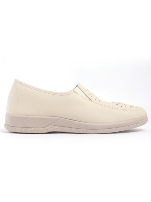 Derbys confortables cuir, façon loafers - Afibel - Kiabi