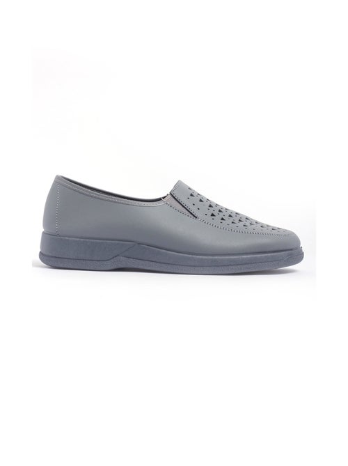 Derbys confortables cuir, façon loafers - Afibel - Kiabi