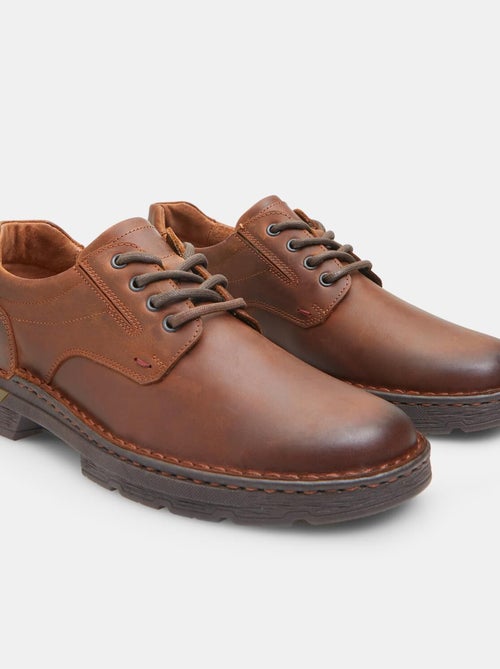 Derbys en cuir Bata - Kiabi