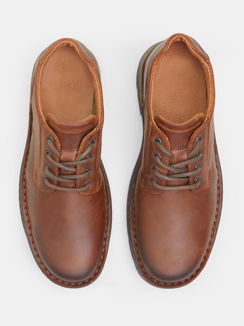 Derbys en cuir Bata - Kiabi