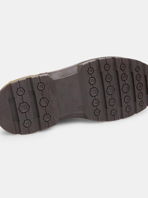 Derbys en cuir Bata - Kiabi