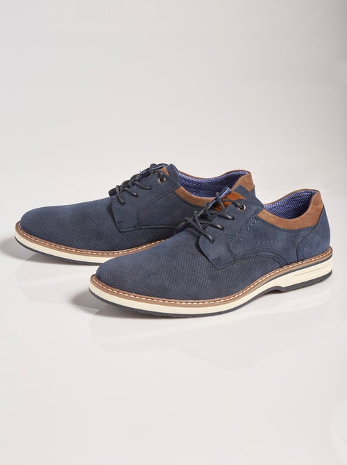 Derbys en suédine, style casual chic - AFIBEL - Kiabi