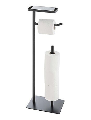 Dérouleur de papier WC avec porte-téléphone