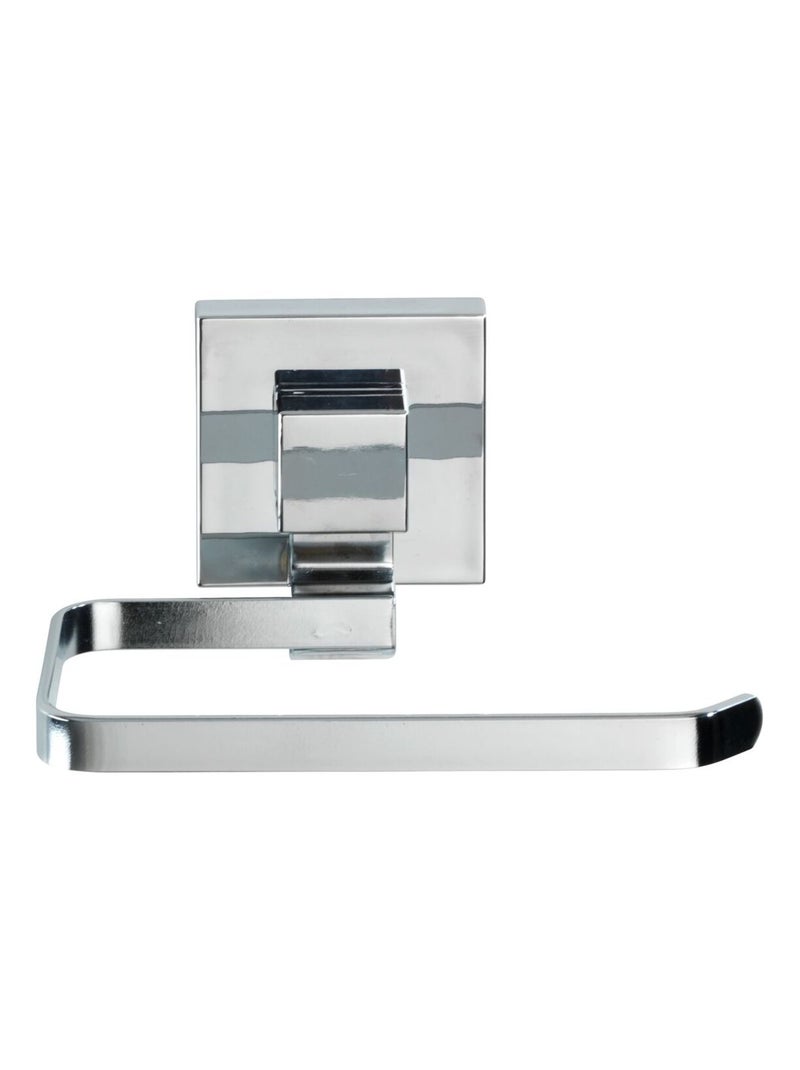 Dérouleur de papier WC sans perçage en acier inox QUADRO Argent - Kiabi