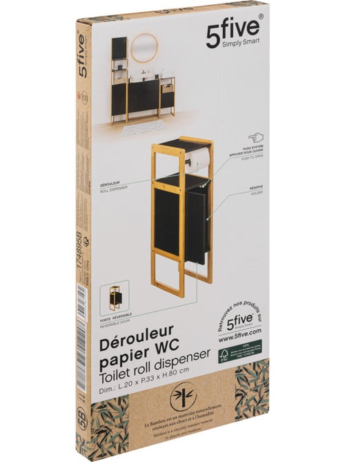 Dérouleur meuble avec réserve NATURÉO - Kiabi