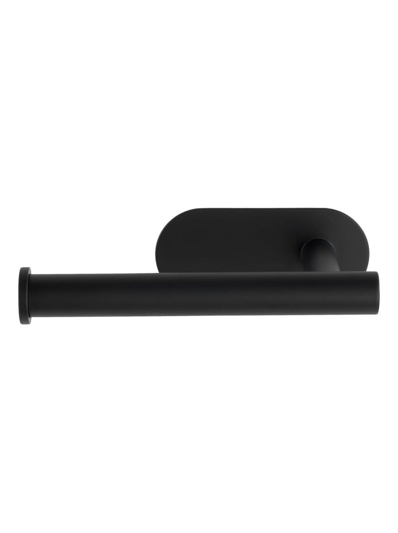 Dérouleur papier WC sans perçage en acier inox OREA Noir - Kiabi