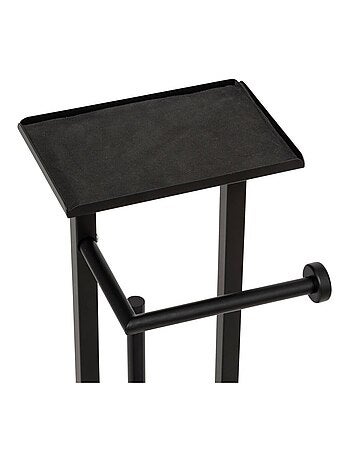 Dérouleur pour papier WC avec réserve et brosse