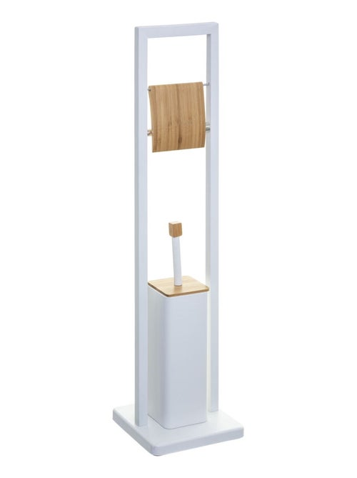Dérouleur WC avec brosse design scandinave grand format NATUREO - Kiabi Dérouleur WC avec brosse design scandinave grand format NATUREO - Kiabi