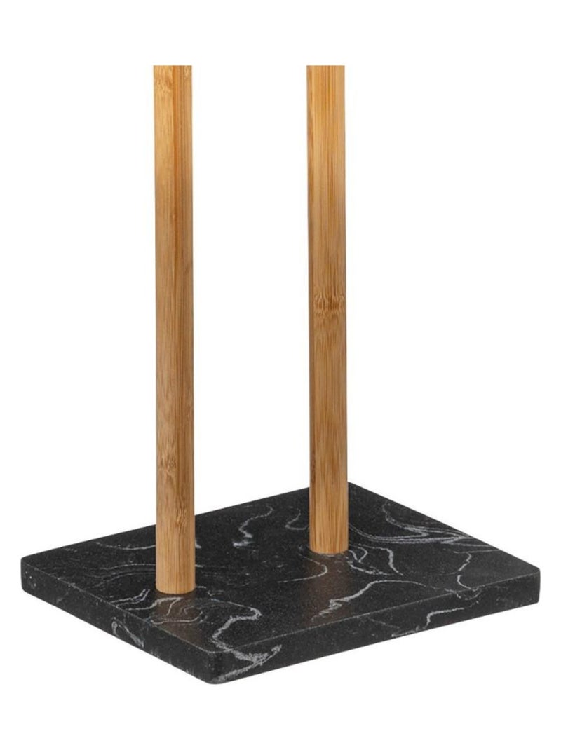 Dérouleur WC avec réserve Léa noir Noir - Kiabi