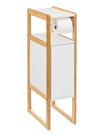 Dérouleur WC avec réserve Natureo blanc